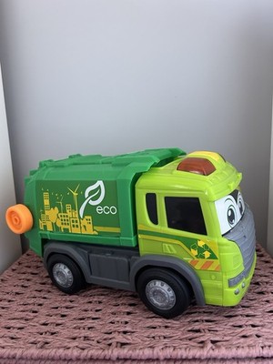 Scania Toy Recycling Garbage Truck Bin Lorry Interactive Moving Great Condition