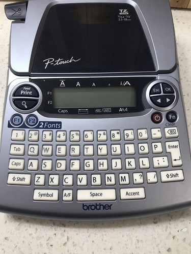 Brother P-Touch PT-1880 TZ Tape Personal Labeling System TESTED - Works Great!
