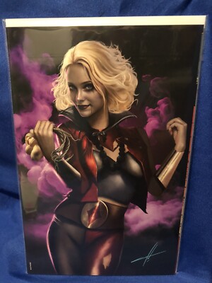 KNIGHT TERRORS HARLEY QUINN #1 CARLA COHEN EXCLUSIVE VIRGIN VARIANT 2023 DC. NM