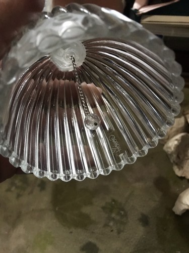 1978 ANNUAL GOEBEL CRYSTAL GLASS DINNER BELL FIRST EDITION W GERMANY