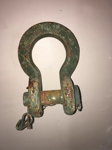 2-Military shackle & Pin front bumper 2.5 & 5 Ton truck