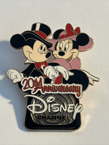 DISNEY CHANNEL WDW 20TH ANNIVERSARY MICKEY MINNIE LE 2000