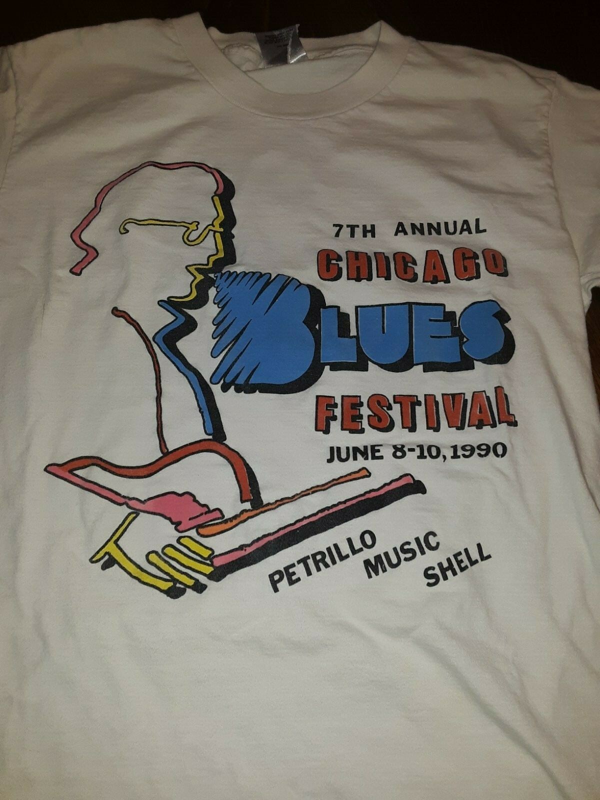 90s Chicago Blues Festival Tシャツロングビーチ音楽 90s Chicago Blues Festival Tシャツロングビーチ音楽 - メルカリ