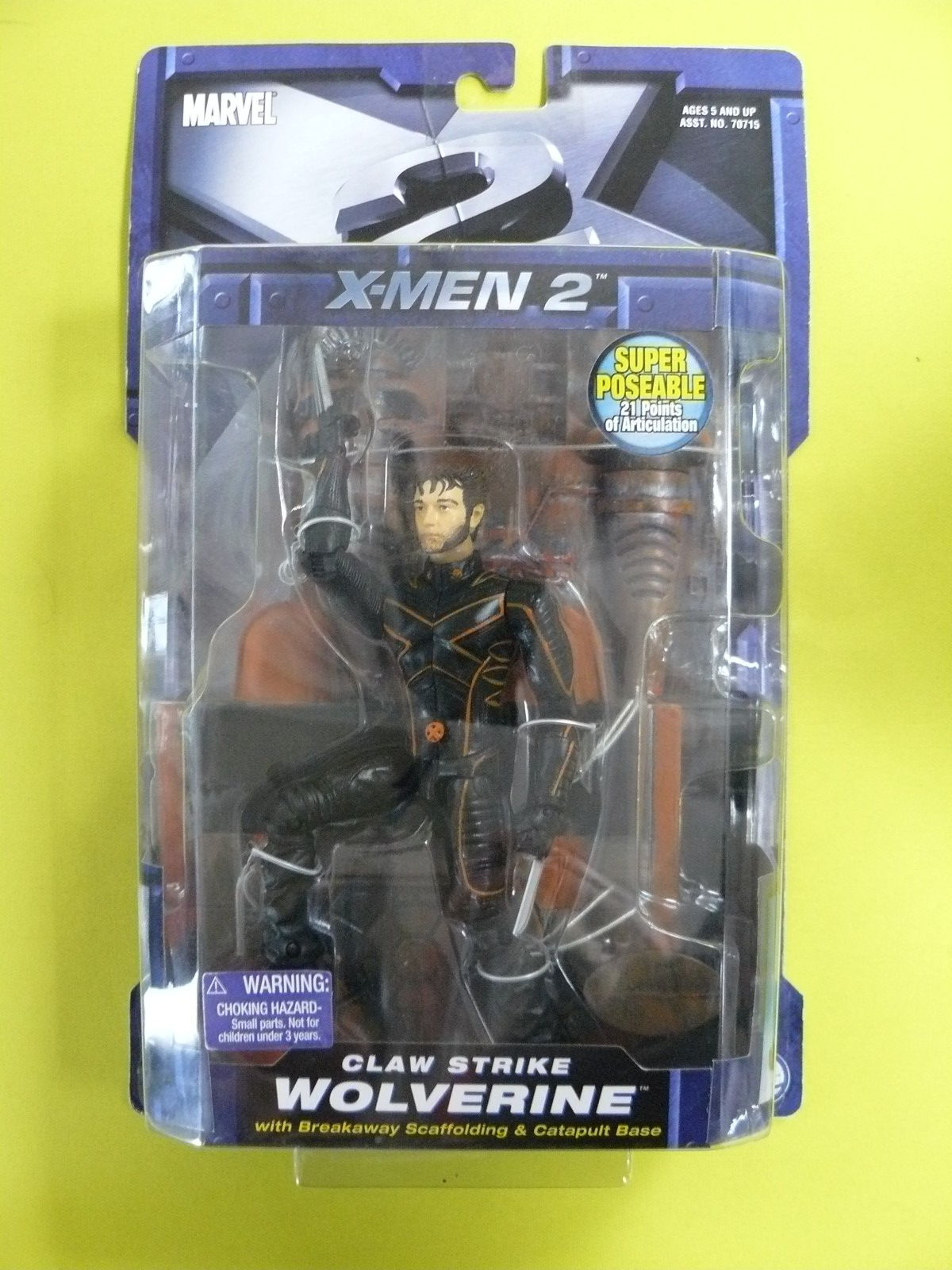 マーベル　トイビズＸMEN　THE　MOVIE　WOLVERINE 2セット入り マーベル トイビズXMEN THE MOVIE WOLVERINE 2セット入り