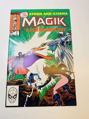 Magik #1 Vol 1 Marvel 1983 1st Print NM/MT 9.8 BEAUTY White Pages 1st solo