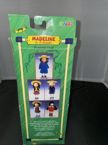 NEW IN BOX 2000 MADELINE & FRIENDS TEACHER MISS CLAVEL DOLL ONLY BY EDEN