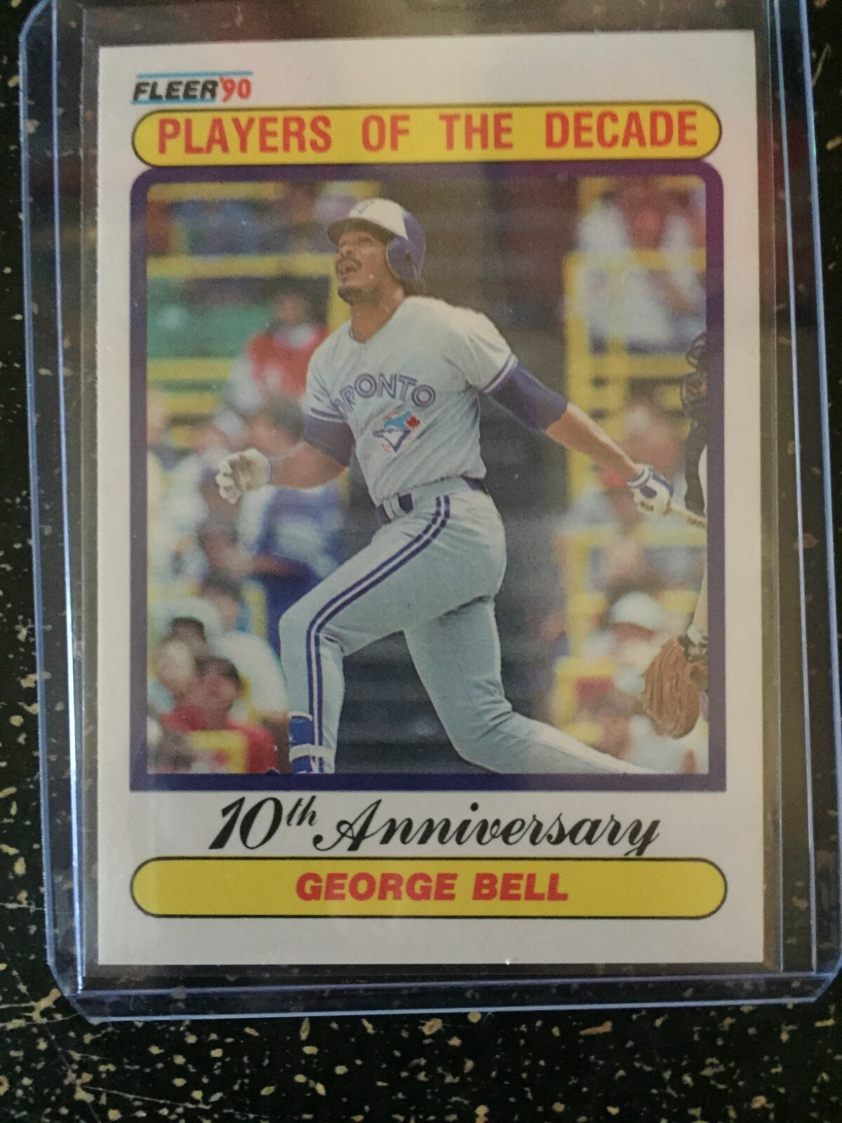 1990 Fleer Player of the Decade 10th Anniversary George Bell 1990 Fleer Player of the Decade 10th Anniversary George Bell