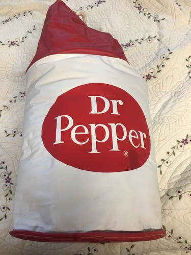 Vintage Dr pepper picnic basket Very Tuff To Find Never Used