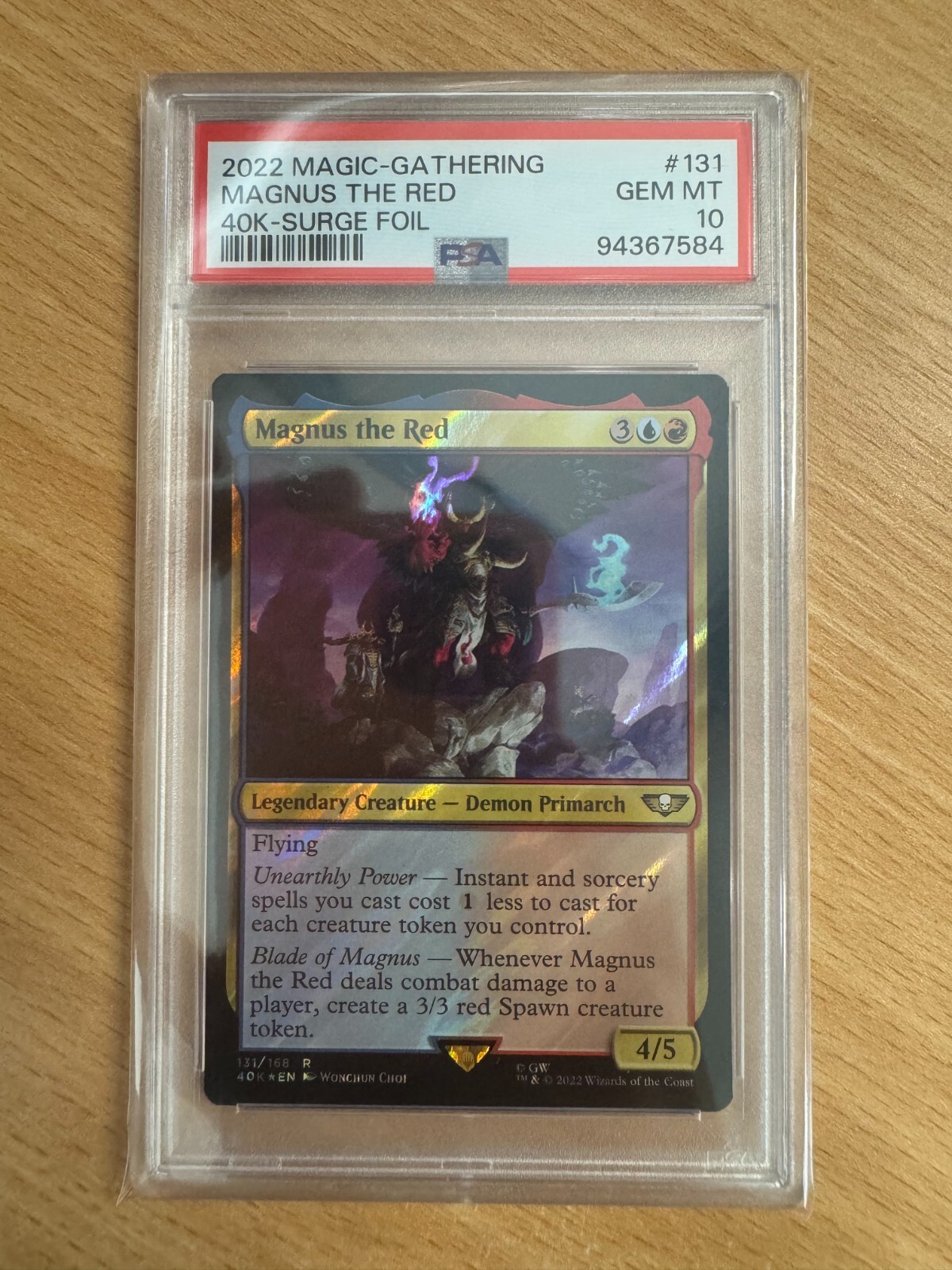 聖別されたスフィンクス FOIL PSA 9 Graded 聖別されたスフィンクス FOIL PSA 9 Graded 買取相場】-MtG-(英)聖別