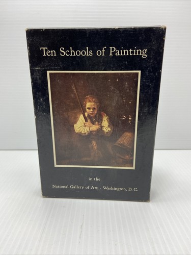 アート・デザイン・音楽 The National Galley Schools of Paitimngs 1959 Ten Schools Painting National Gallery Art Washington