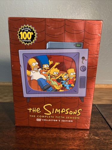 The Simpsons Season 5 Complete Fifth DVD 2009 4-Disc