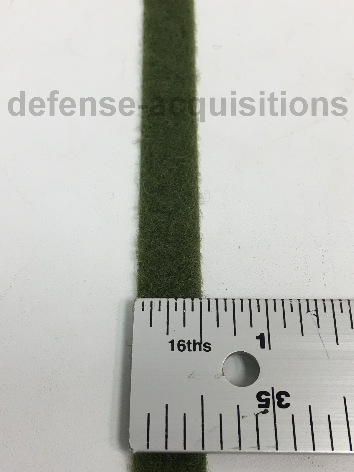 1/2 INCH VELCRO® Brand LOOP Fastener- Sew On Mil-Spec Military Tape CAMO GREEN