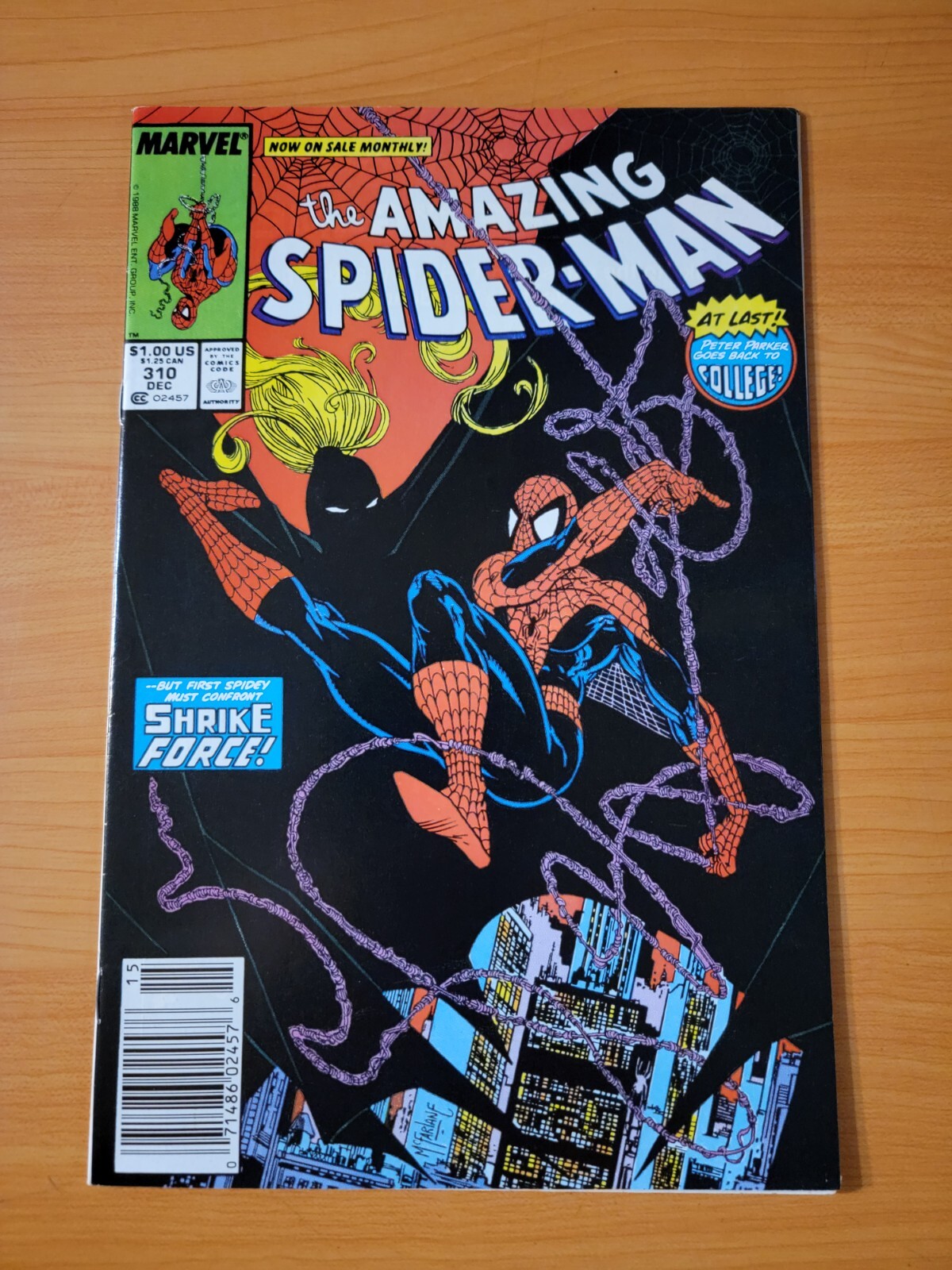 Amazing Spider-Man #310 Newsstand Variant ~ NEAR MINT NM
