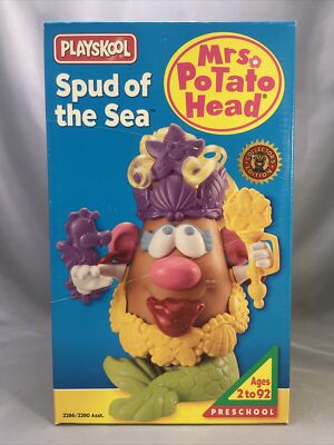 Mrs. Potato Head SPUD OF THE SEA Collector Edition Mermaid 1997 Playskool NEW