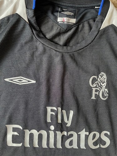 CHELSEA FC Umbro AWAY Shirt 2004-2005 (XLB Large Boys