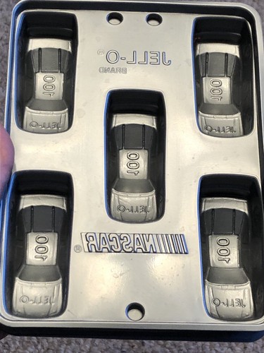 4 Jello Jigglers Nascar 100 Race Car Molds Clean Racing Jiggler