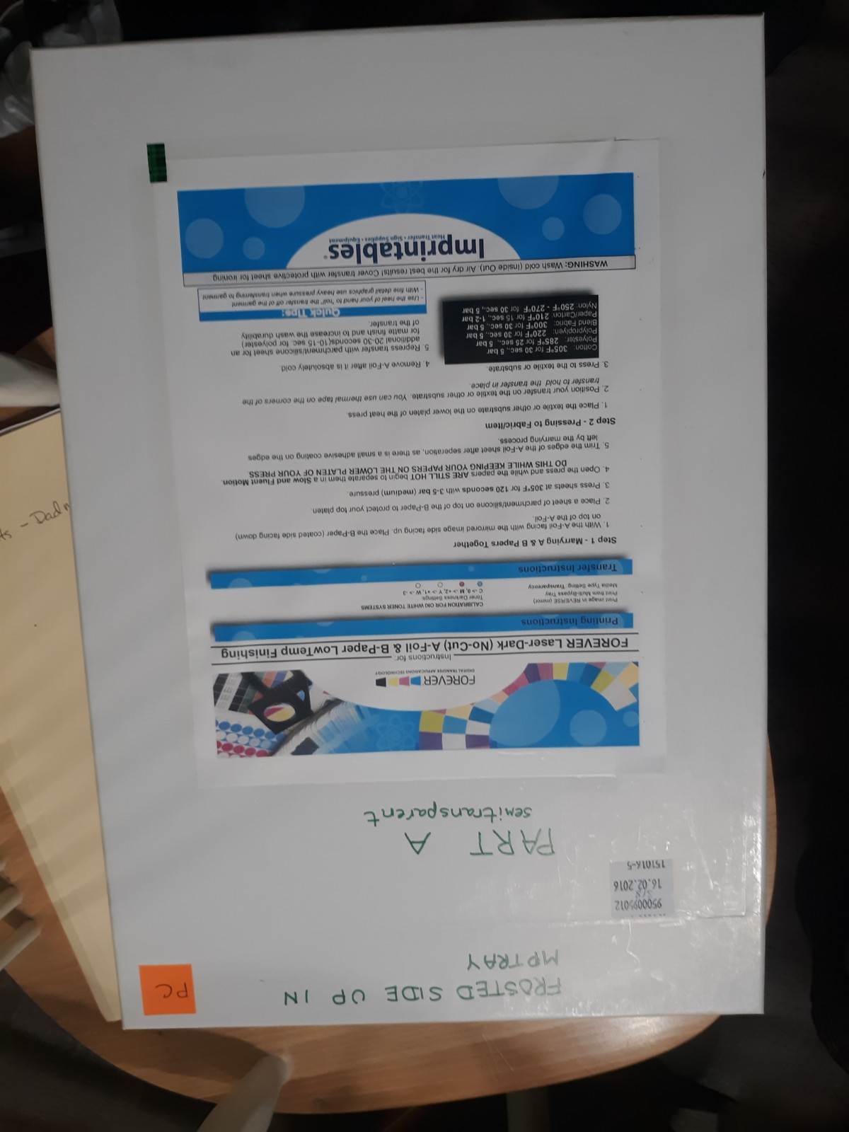 Oki PRO920WT Color laser screen printer Procolor 120V