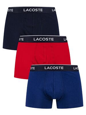 

Набор из 3 мужских повседневных плавок Lacoste, разноцветные, Multicoloured, 5H3389-00-W64