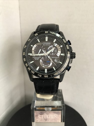 Citizen Men's Eco Drive A-T Radio Controlled Sapphire B.L Citizen Men's Eco Drive A-T Radio Controlled Sapphire B.L