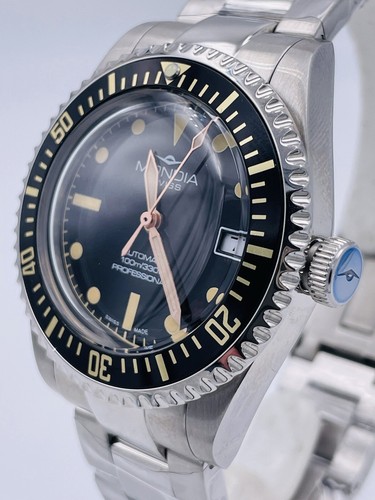 Pre-owned Mondia Watch  Swiss Made Automatic Sw200 Ms221ky/740 1 9/16in On Sale