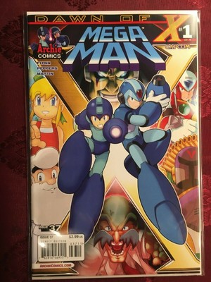 MEGA MAN #37 DAWN OF X COMIC BOOK July 2014 Bagged & Boarded MINT