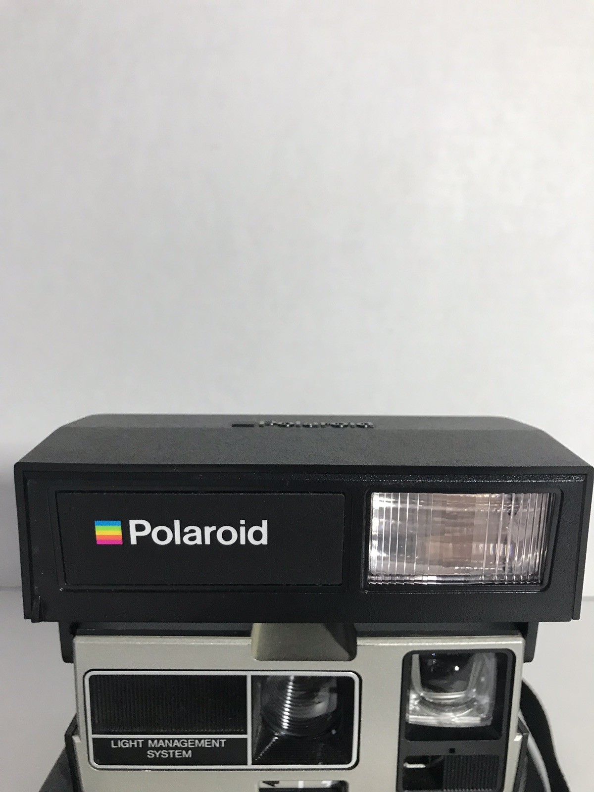 Vintage Polaroid Spirit 600 Instant Film Camera With Strap Not Tested Sold As Is