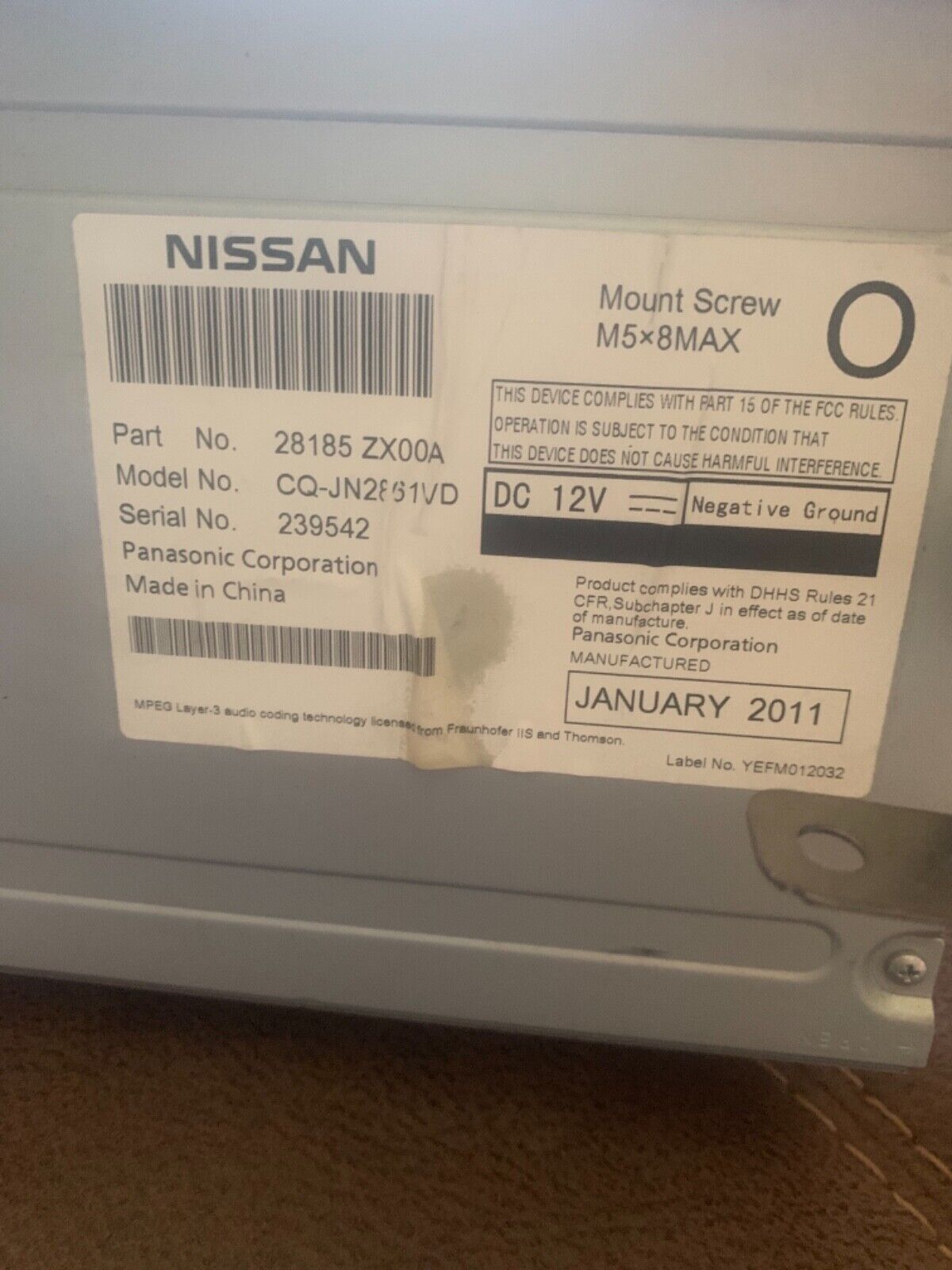 28185 ZX00A | eBay 28185 ZX00A | eBay