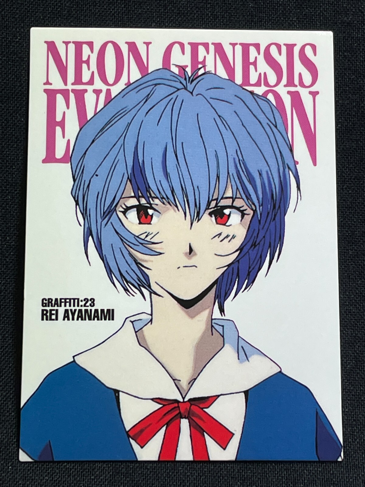 Neon Genesis Evangelion Card GR23 Rei Ayanami SEGA BANDAI Neon Genesis Evangelion Card GR23 Rei Ayanami SEGA BANDAI