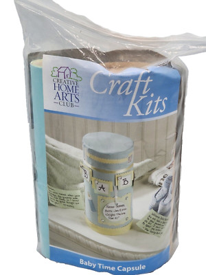 Creative Home Arts Club Baby Time Capsule Kit New