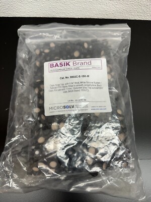 Microsolv BASIK Brand Cat No 9502C-E-15K-M Autosampler Vial Caps