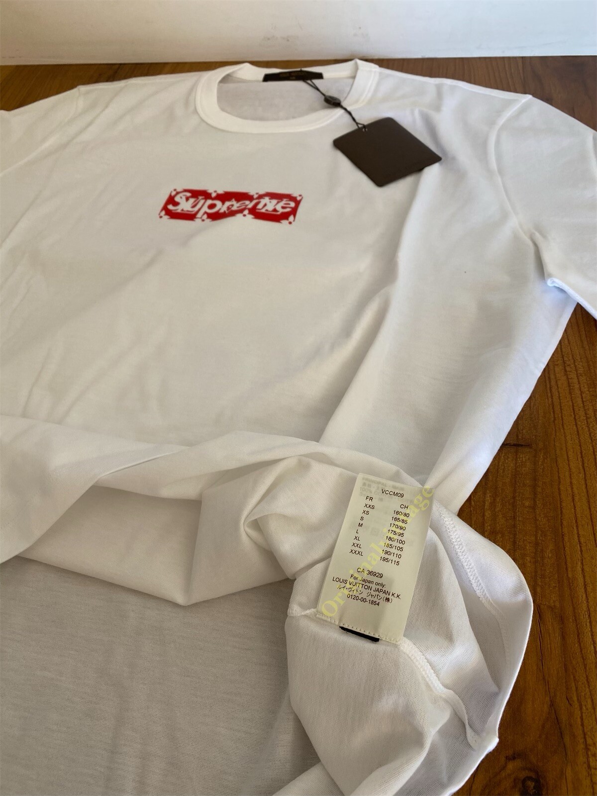 LOUIS VUITTON BOX LOGO T SHIRT size XXL 