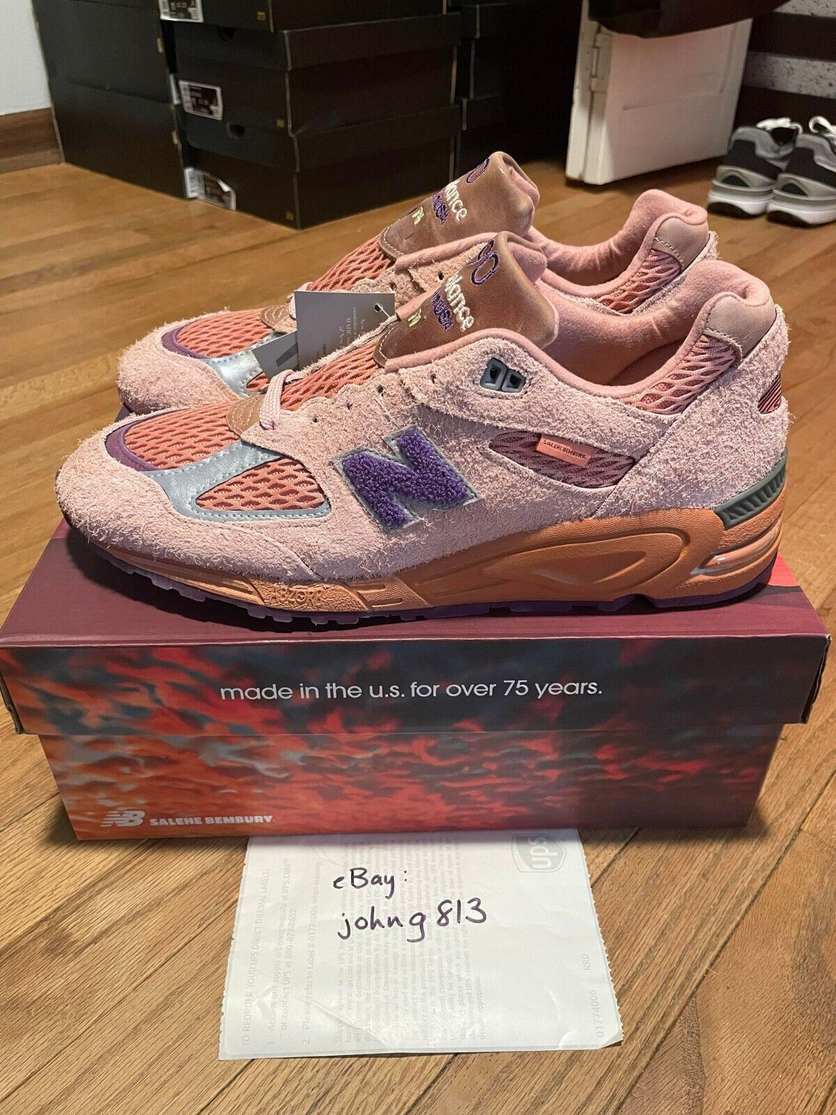 New Balance 990v2 Salehe Bembury “Sand Be The Time” M990SB2 New Balance 990v2 Salehe Bembury “Sand Be The Time” M990SB2