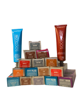 Matrix  socolor permanent hair color ( choose your)
