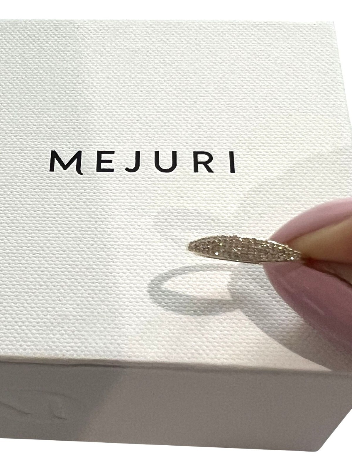 【MEJURI】Pave Diamond Thin Dome Ring☆ダイヤモンド ドーム Dôme Pavé Lab Grown Diamond Ring