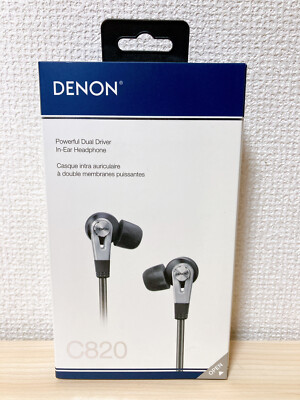 DENON C820 有線イヤホン AH-C820 - Powerful Dual Driver In-Ear Headphones | Denon