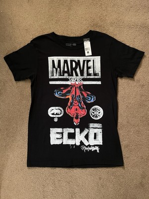 Marvel x Ecko Unltd Spiderman Tee Shirt Men s Size Medium *NWT* (EO43T11)