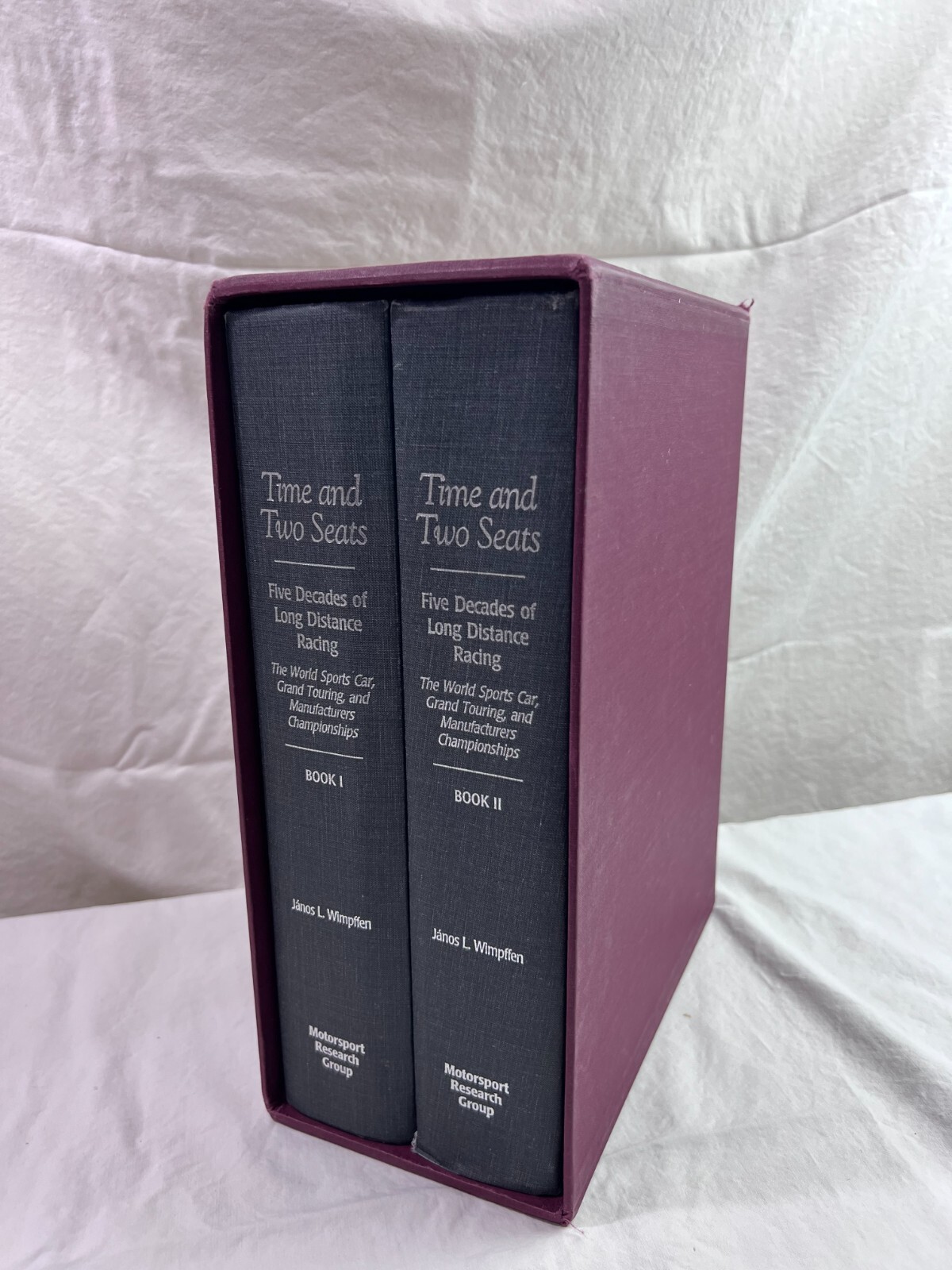 洋書 Time and Two Seats AUTOMOTIVE BOOK SET OF 2 Time and Two Seats by Janos