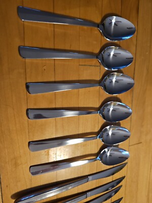 United Airlines Spoons  Silverware ABCO Spoons Lot Of 6 New Usa