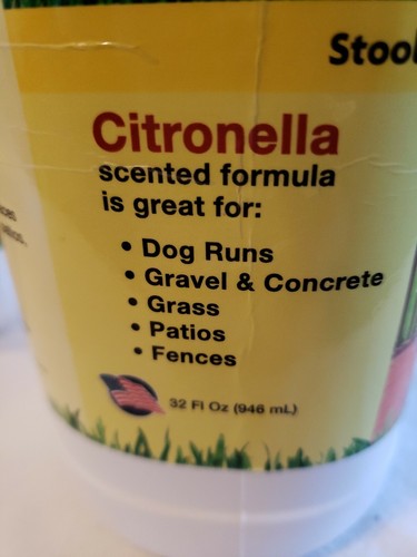 NaturVet ?Yard Odor Eliminator Plus Citronella 32oz. Lot of 3. Stool and Urine