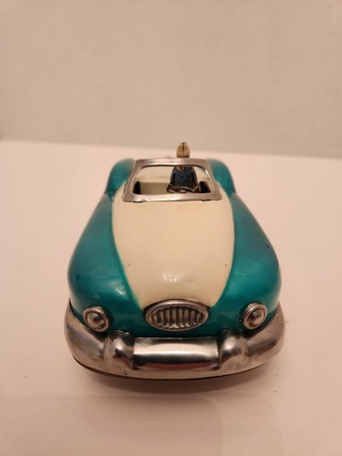 Vintage tin friction toy car by Alps, Japan
