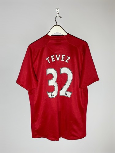 テベスTEVEZ 32番 サイン入り Nike ユニフォーム07/08