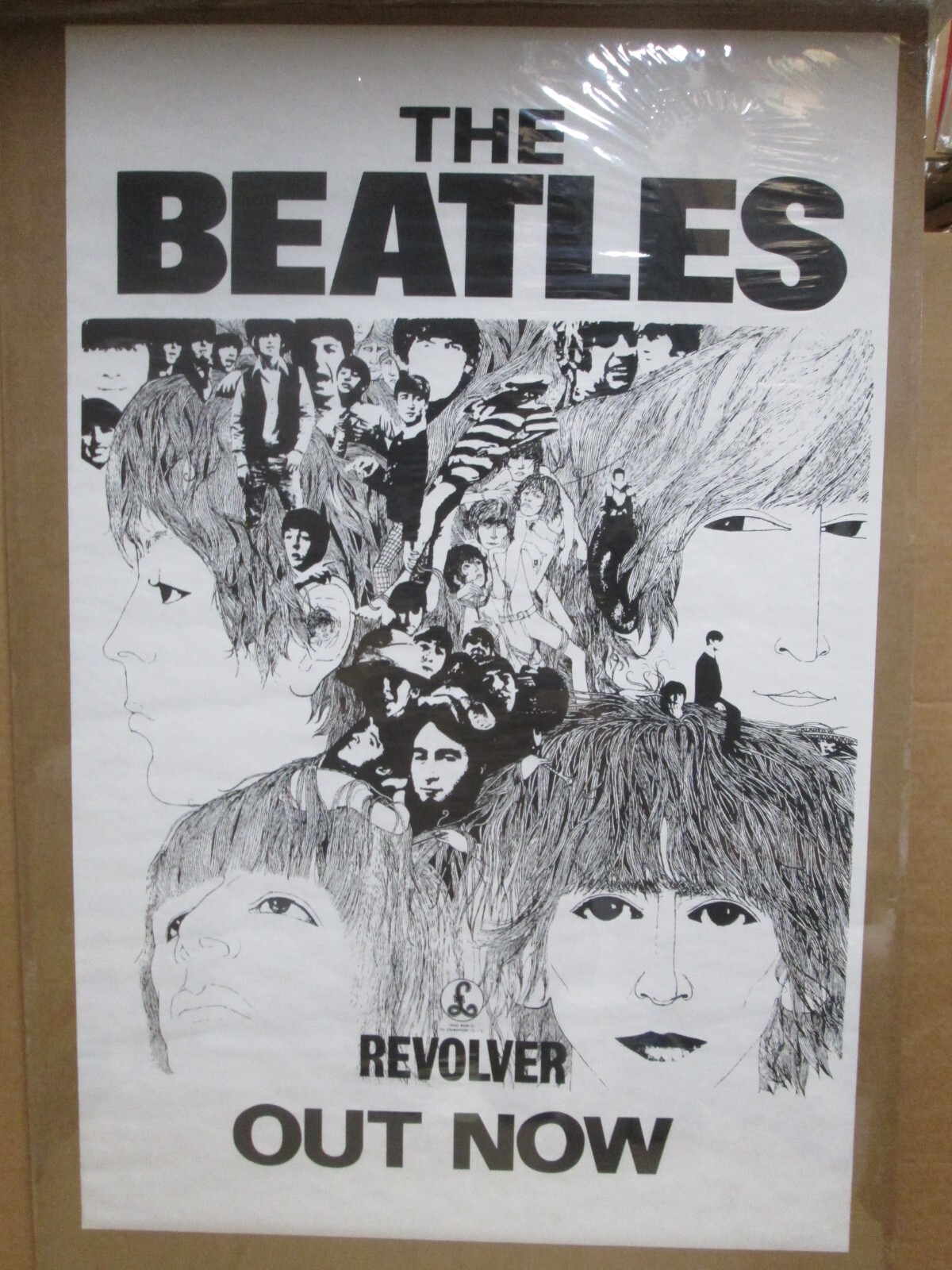 VintageThe Beatles Revolver out now poster 20490 | eBay