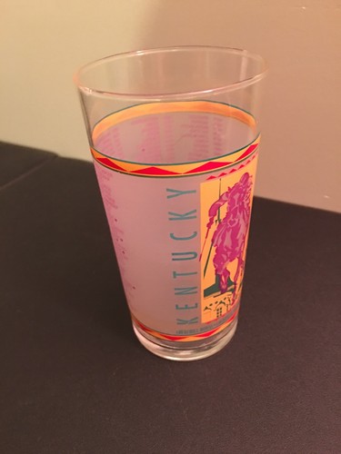 Vintage 1997 Kentucky KY Derby Mint Julep Glass Churchill Downs