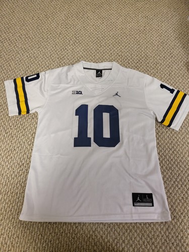 Mitchell&Ness◆Tom Brady White Michigan Wolverines NCAA-White-Jersey--1999-Tom-