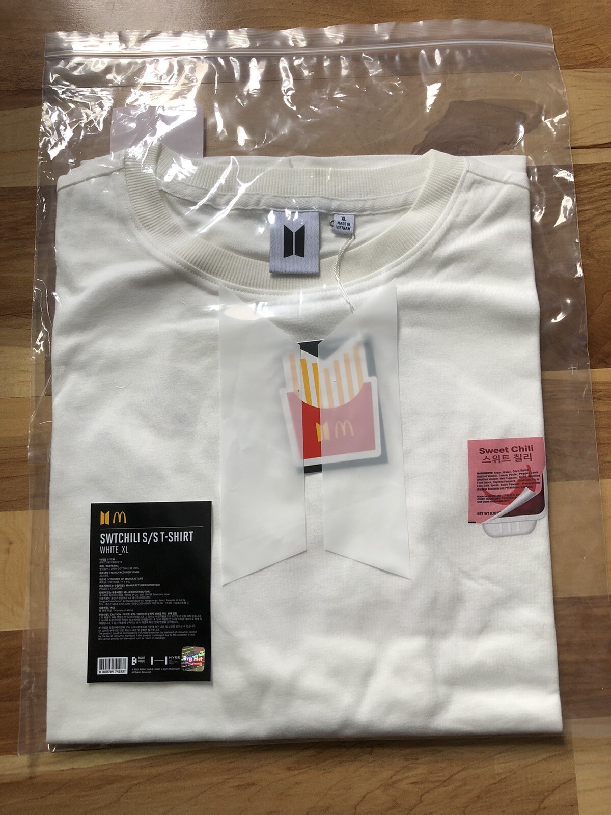 BTS x McDonald's Official Merch ~ Swtchili (sweet chili) S/S