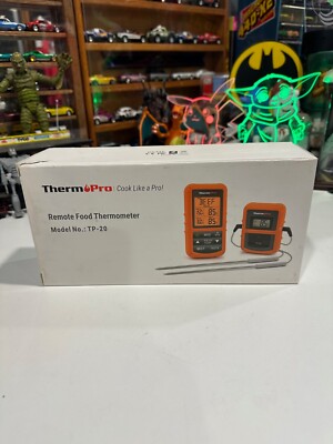 Therm Pro Remote Food Thermometer with dual probes model TP-20S Meat Temperature
