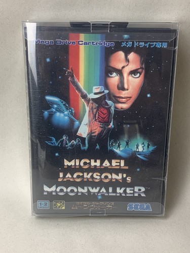 超レア！Michael Jackson mega box Michael Jackson's Moonwalker SEGA Genesis Mega Drive