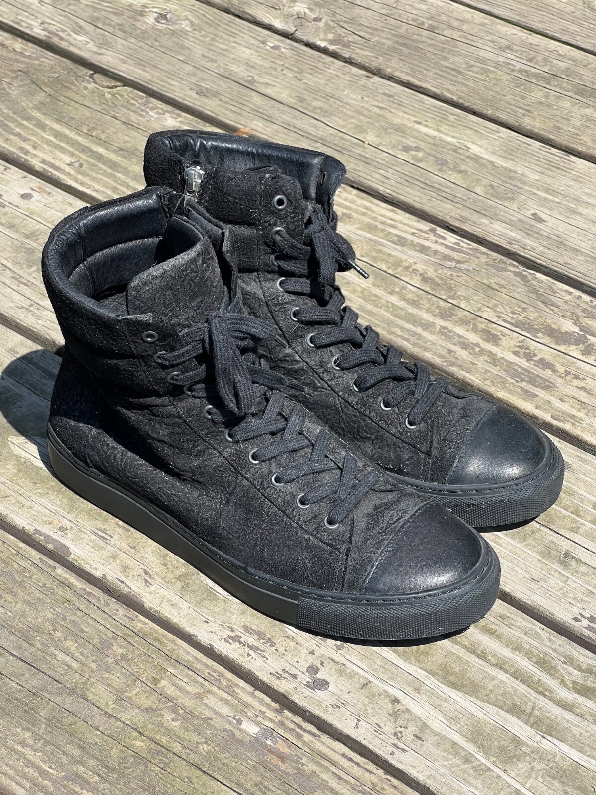 sz 42 Satur Black Leather High Top, Silent By Damir Doma | eBay sz 42 Satur Black Leather High Top, Silent By Damir Doma | eBay