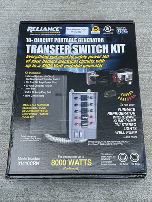 generator transfer switch