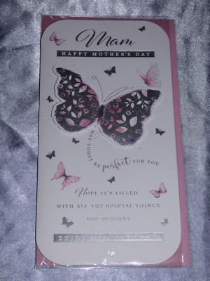 MOTHERS DAY CARD TO MAM 3D POP UP VERSES CUTE TRADITIONAL FLOWERS LARGE